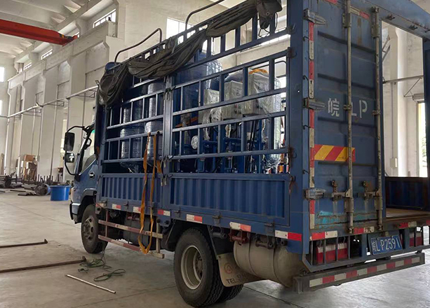 浙江東陽整車直達(dá)，五套定壓補(bǔ)水機(jī)組已發(fā)貨！